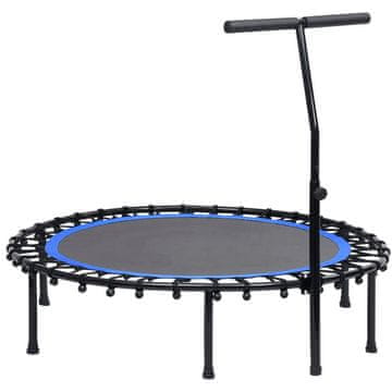 Vidaxl Fitness trampolin s ručkom, 122 cm