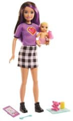 Mattel Barbie dadilja Skipper s bebom