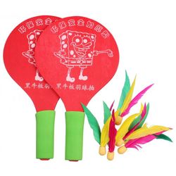  Merco Battledor drveni reket za badminton, crveni 