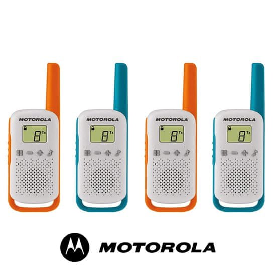 Motorola TLKR T42 PMR set 4 radijske postaje