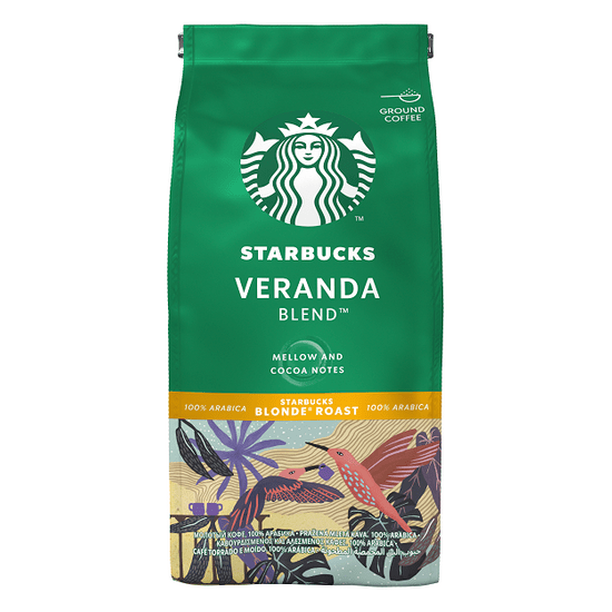 Starbucks Blond Veranda Blend mljevena kava, 200 g
