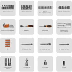 VonHaus Set ručnih alata od 90 dijelova 3500213