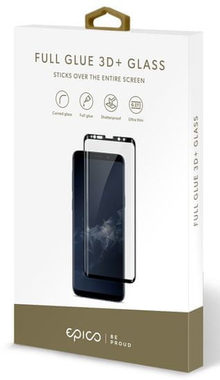 EPICO staklo 3D+ GLASS za Samsung Galaxy S21 Ultra 53712151300001, crna