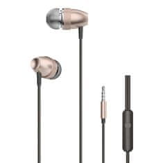 DUDAO X2Pro naglavne slušalice 3,5mm mini jack, zlato