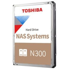 TOSHIBA N300 NAS tvrdi disk, 6 TB, SATA 3 (HDWN160UZSVA)
