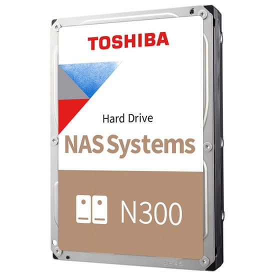 TOSHIBA N300 NAS tvrdi disk, 6 TB, SATA 3 (HDWN160UZSVA)