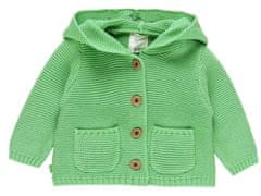 Boboli dječji džemper s kapuljačom 112037, 80, zelen