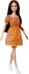 Mattel Barbie Model 160 - Narančasta haljina s točkicama
