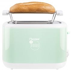Bestron Toster iz kolekcije En Vogue - Pastelno zelena