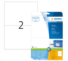 Herma Premium 8636 naljepnice, 210 x 148 mm, bijele, 10/1