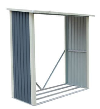 Rojaplast WA-A drvarnica 190×182×89 cm, siva