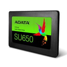 AData Ultimate SU650 SSD disk, 960 GB, SATA3, 3D NAND