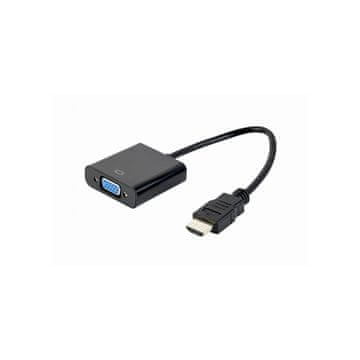 CABLEXPERT Adapter HDMI na VGA, crni