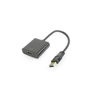 CABLEXPERT Adapter USB na HDMI, crni