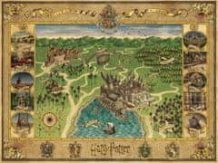 Ravensburger slagalica Zemljevid Hogwartsa 165995, 1500 komada