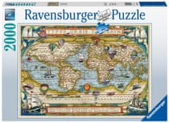 Ravensburger Slagalica 168255 Putovanje oko svijeta, 2000 komada