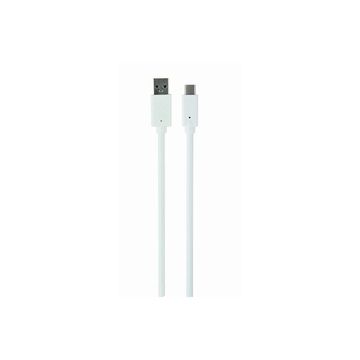 CABLEXPERT USB Kabel 3.0 AM na Type-C (AM/CM), 1 m, bijeli