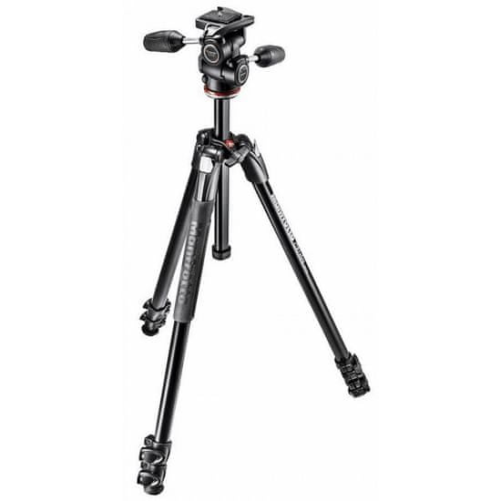 Manfrotto 290 XTRA stalak, trosmjerna glava (MK290XTA3-3W)