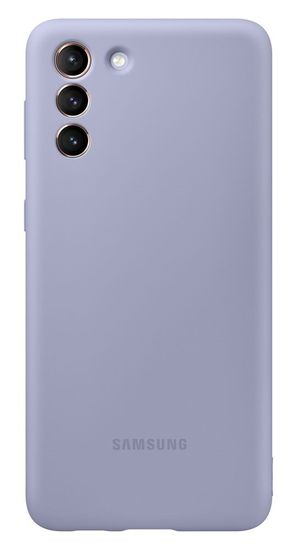 Samsung EF-PG996TV Silicone Cover zaštitna maskica za Galaxy S21+, silikonska, ljubičasta