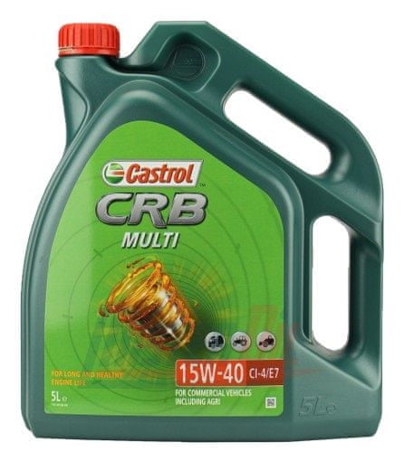 Castrol CRB Multi 15W-40 motorno ulje, 5 L