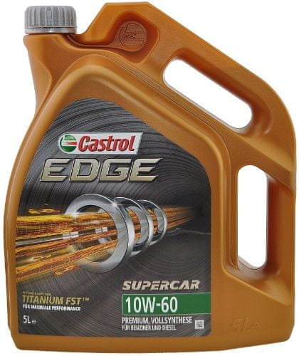Castrol Edge Supercar 10W-60 motorno ulje, 5 L