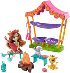 Mattel Enchantimals Idemo na kampiranje set