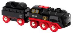 Brio WORLD 33884 Parna lokomotiva sa spremnikom za vodu na baterije