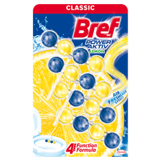 Bref Wc miris Power Aktiv Quattro Lemon 4x 50g