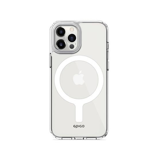 EPICO maska Hero Magnetic - MagSafe Compatible Case iPhone 12 mini, prozirna 49910101000013