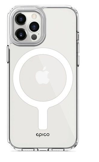 EPICO Hero Magnetic - MagSafe Compatible Case iPhone 12 Pro Max, prozirna 50210101000012