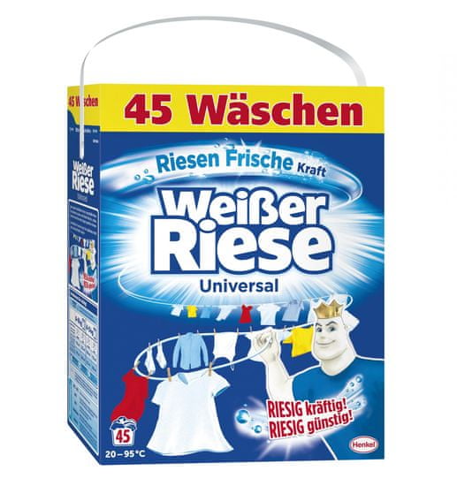 Weißer Riese prašak za pranje Universal, 45 pranja