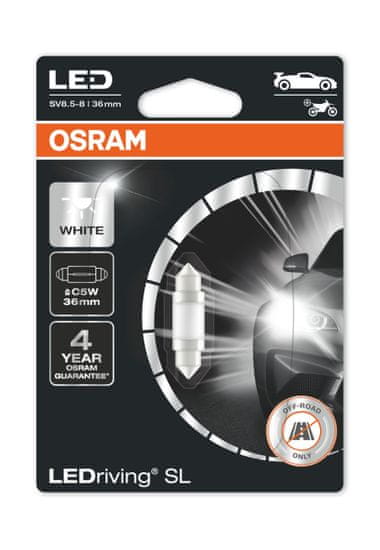 Osram LED žarulja C5W LEDriving SL 12V 6418DWP-01B
