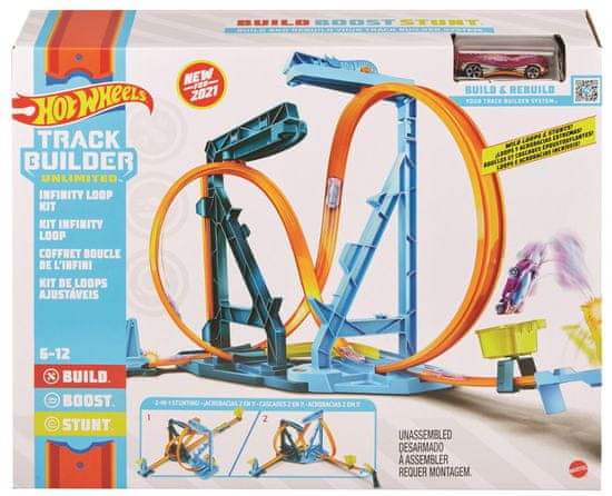 Hot wheels top track builder