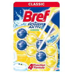 Bref Power Aktiv Lemon WC osvježivač, 2 x 50 g