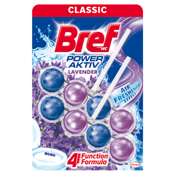 Bref Power Active Lavender Field WC osvježivač, 2 x 50 g