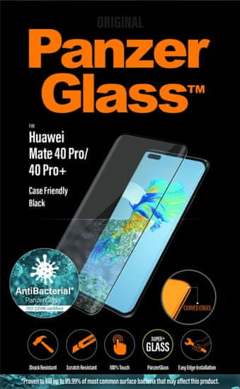 PanzerGlass Premium Antibacterial zaštitno staklo za Huawei Mate 40 Pro / 40 Pro +