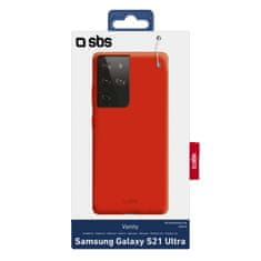 SBS Vanity maskica za Samsung Galaxy S21 Ultra, crvena