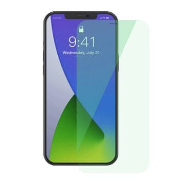 BASEUS Full Coverage Anti Blue 2x zaštitno staklo za iPhone 12 Pro Max