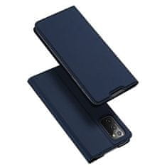 Dux Ducis Skin X preklopna kožna maska za Samsung Galaxy Note 20, plava