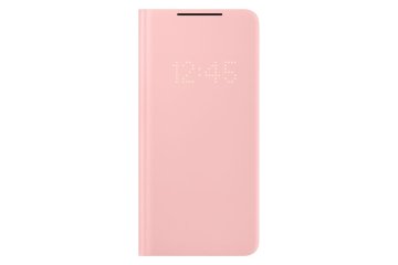 Samsung Galaxy S21 Plus LED View Cover Pink maskica, preklopna, ružičasta
