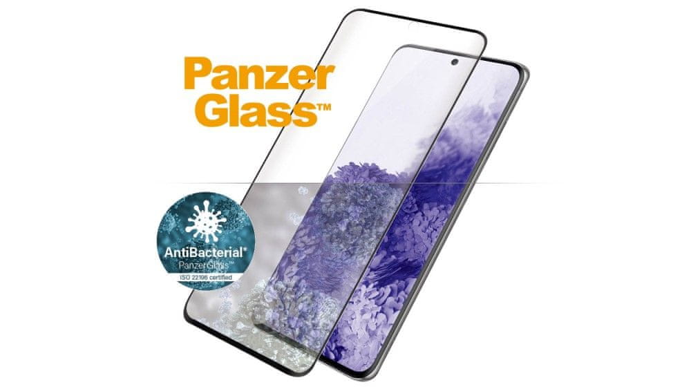 PanzerGlass Premium AntiBacterial za Samsung Galaxy S21 Ultra 7258 u crnoj boji