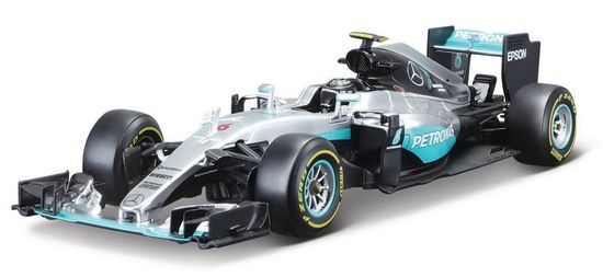 BBurago 1:18 Race F1 Mercedes AMG Petronas W07 hybrid 2016 (44 Lewis Hamilton)