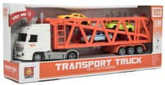 Teddies Kamion transporter + 3 automobila, sa svjetlom i zvukom