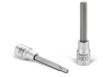 Fortum Utična glava (4700630) socket head extended hex, 1/2", HX 10, L 100mm, CrV/S2