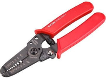 Extol Premium Kliješta za skidanje izolacije i rezanje žica (8831120) za žice, 0,6-2,6 mm, duljina 165 mm