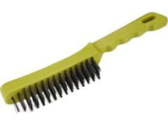 Extol Craft Četka (960015) čelična 5-redna, plastična ručka, 275 mm, Fe