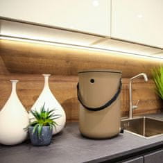 Skaza Bokashi Organko 2 komposter 9,6l + posip 1kg, smeđe bež