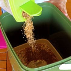 Skaza Bokashi Organko set kompostera 2x16l + posip 1kg, sivo zeleni