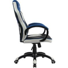 Bytezone Racer Pro gamerska stolica, crna, siva, plava