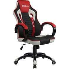 Bytezone Racer Pro gamerska stolica, crna, siva, crvena